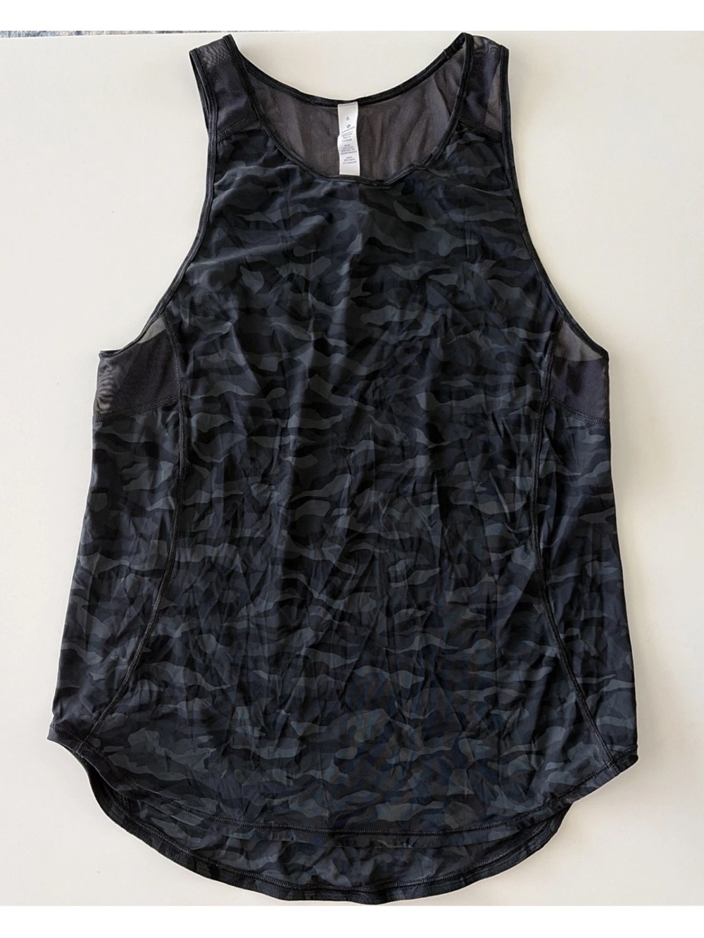 Beautiful lululemon athletic Camo Mesh Tank